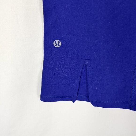 Lululemon Gather & Crow Crop Pigment Blue/ Tonka S - Picture 5 of 8